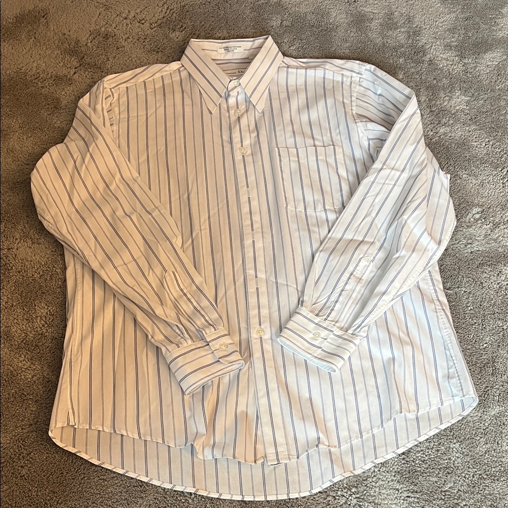 Dior Classic Striped Dress Shirt